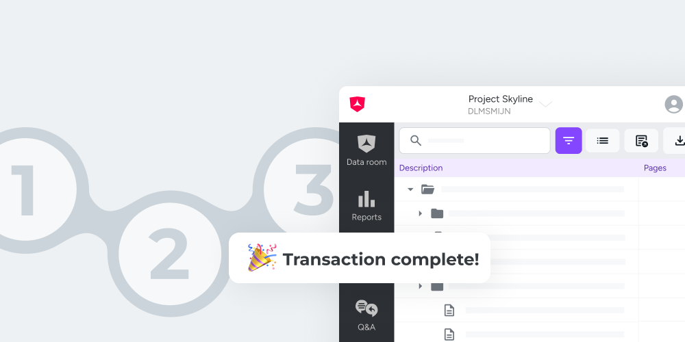 How to set up a data room