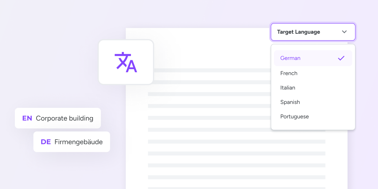 Document Translation